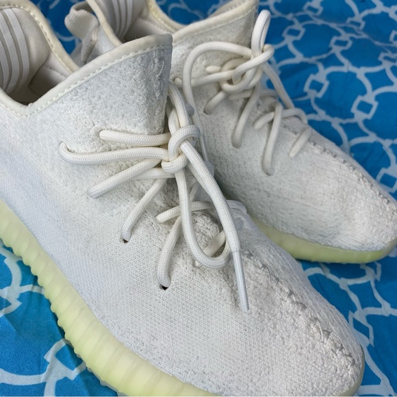 Adidas yeezy boost 350 v2 Women’s size 8.5 cream white triple super rare wmns - Picture 7 of 10